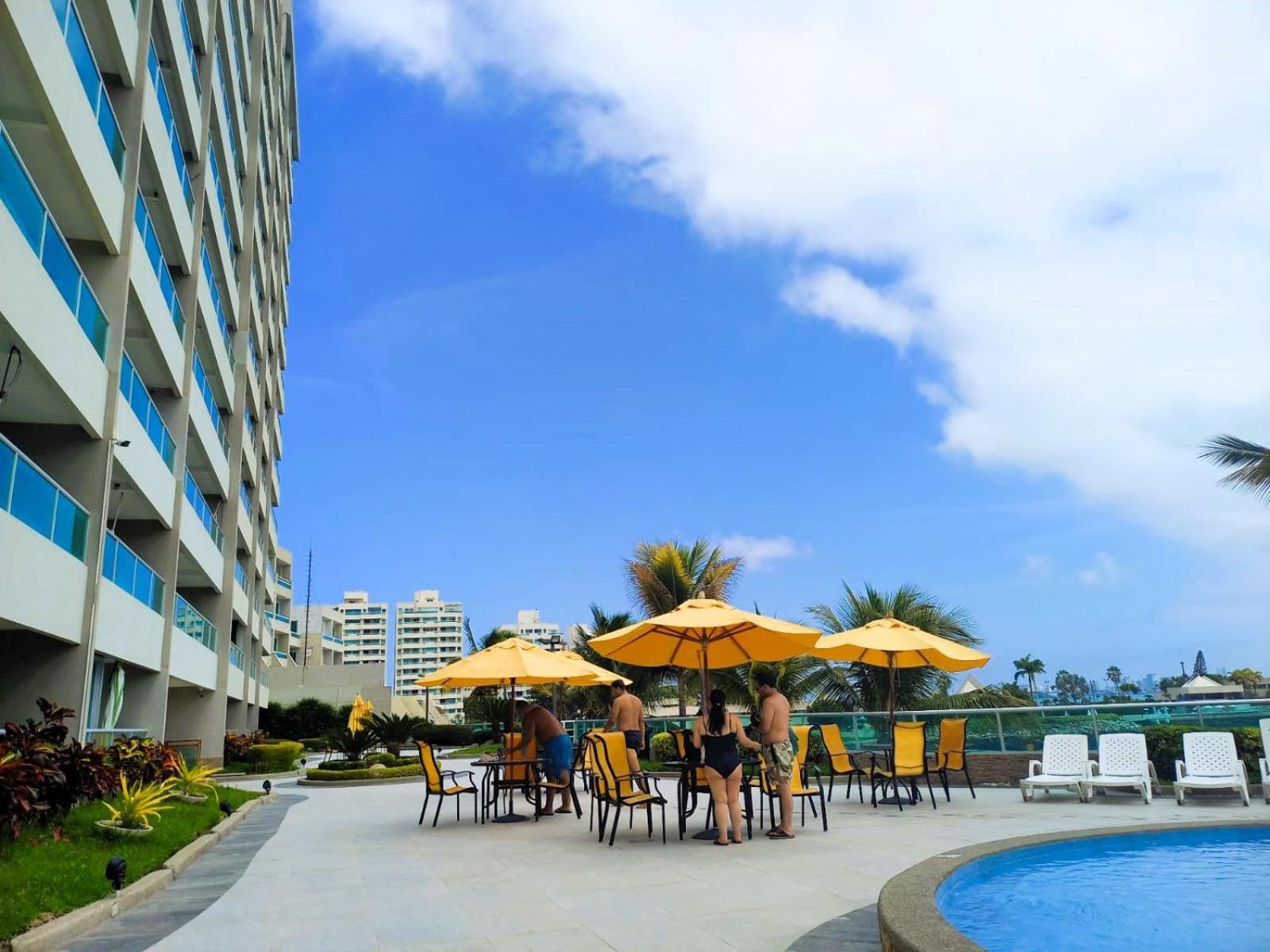 Apartamento De Lujo Al Pie Del Mar Condominio Torre Marina Salinas  Kültér fotó
